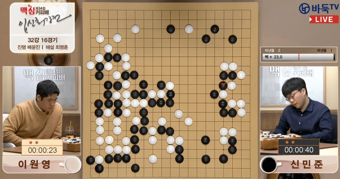 2023.1.30围棋赛事一览：第27届LG杯决赛首局丁浩完胜杨鼎新等