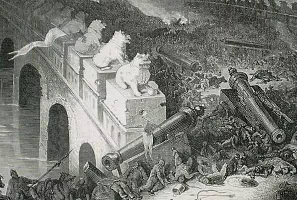 鸦片战争，即便清军的火炮不落后，也必定失败，原因很无法
