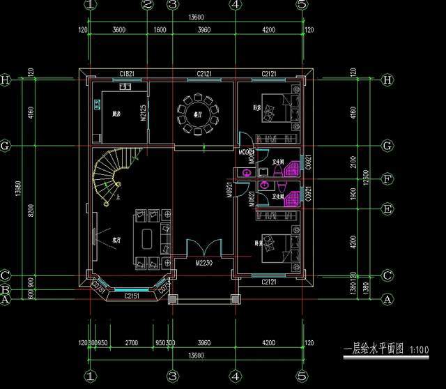 20套简欧三层农村自建房别墅,弧形窗+挑空客厅+大天台!2023新潮水