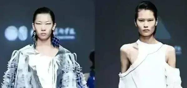CQ9电子 CQ9传奇电子清华美院服装走秀“眯眯眼”模特引争议(图3)