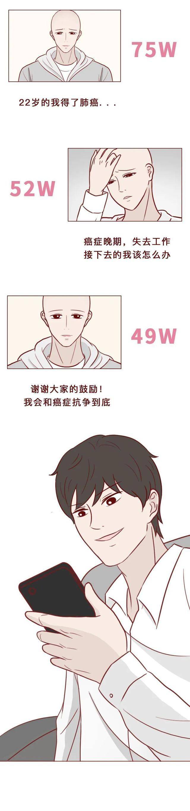 漫画：须眉为赚钱，编造本身患有绝症，结局很挖苦