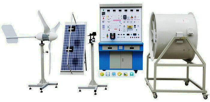 风光互补微网发电实训安装,风光互补微网发电实训设备