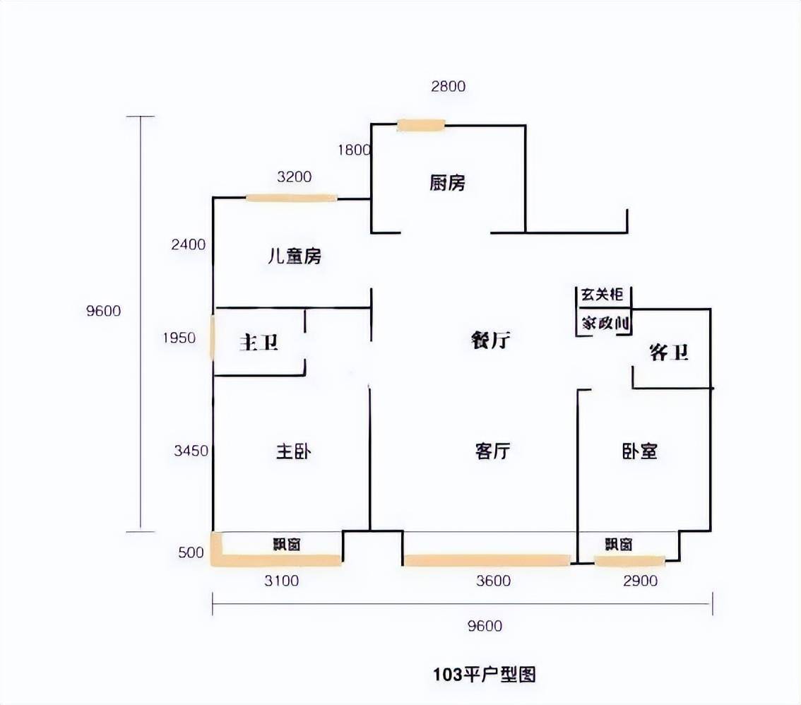 墨辛庄越秀新盘户型图草稿流出，3月开放售楼处