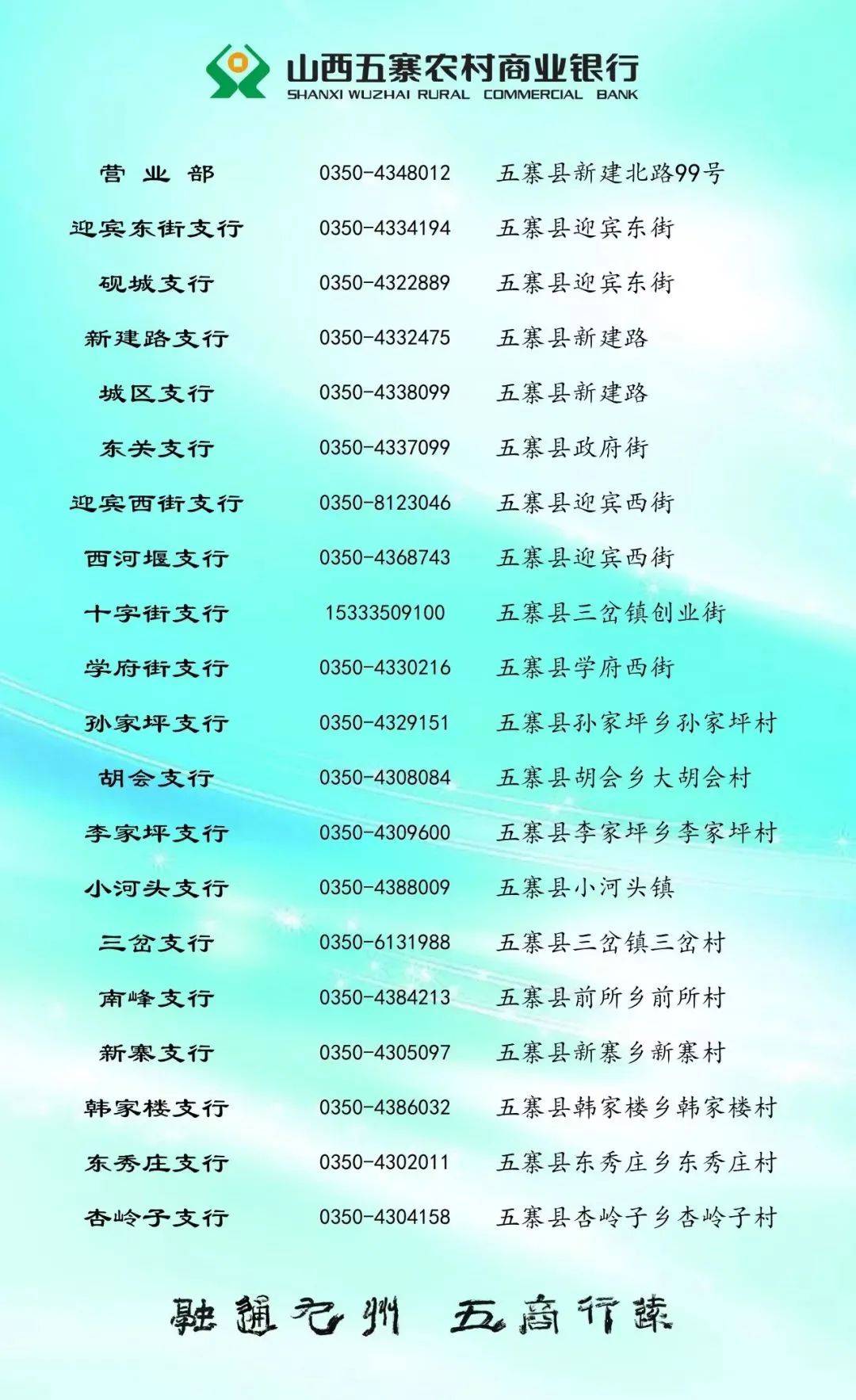 【福兔送吉祥 好礼贺新春】五寨农商银行好礼送不停，就等您来！