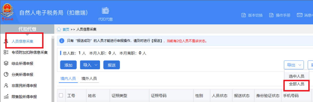 振博财税 | 留意！曝光：须眉2年未打点个税汇算，补税及罚金近100000