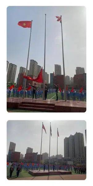 【进修二十大 筑梦向将来】长征小学党收部国旗下的思政课