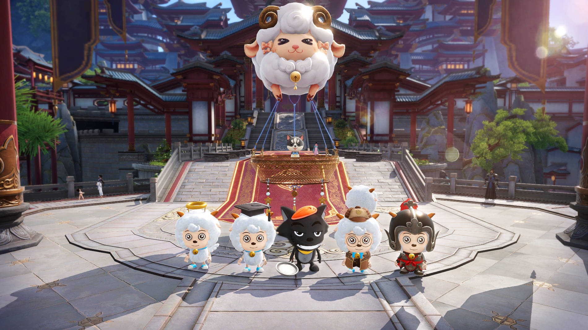 《剑侠世界3》携手《喜羊羊与灰太狼》，带领大家回忆童年！