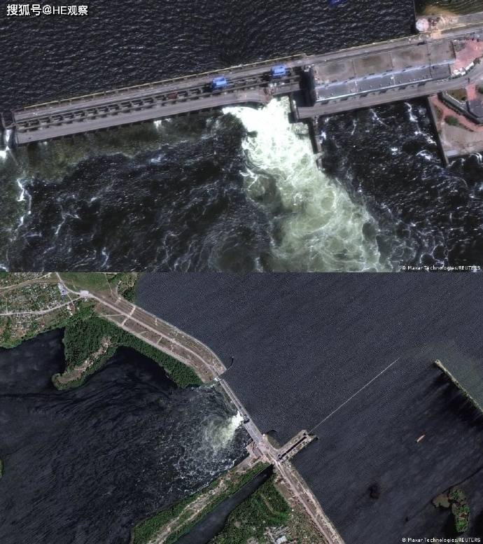 水位达创纪录175米后，新卡霍夫卡大坝被炸！“骇人听闻的战争罪行”