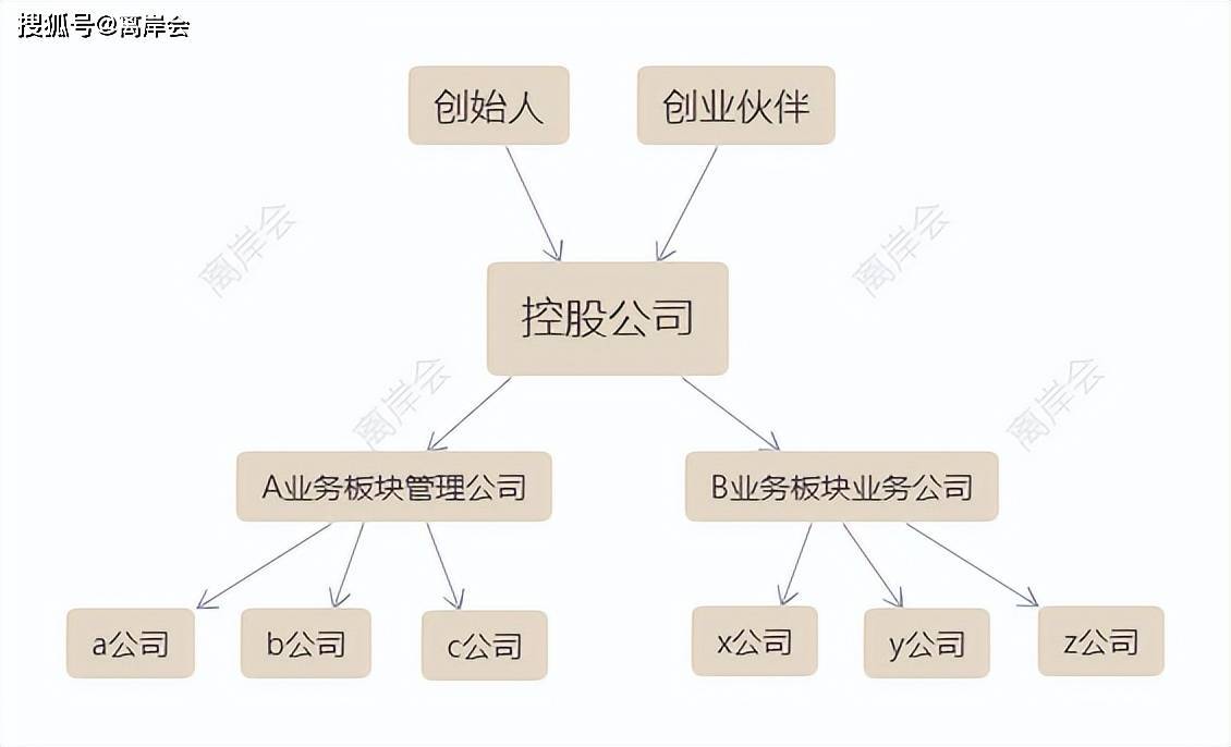 天博官网六种经常使用的主体股权架构(图4)