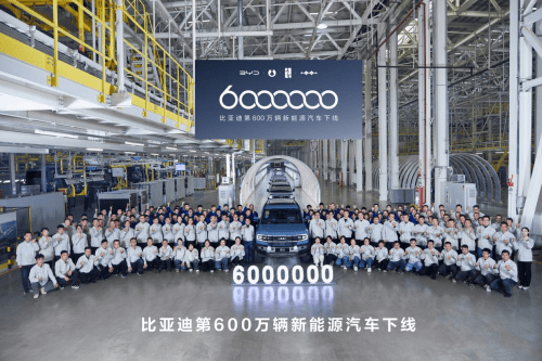 比亚迪600万新能源汽车：创新驱动 绿色引领 未来可持续发展的典范