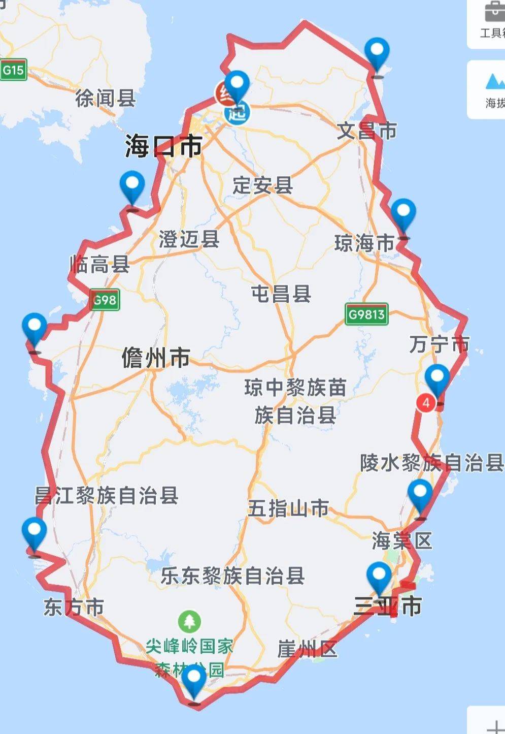 西进东出17天海南环岛旅游公路骑行攻略