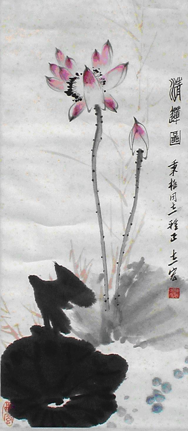 晋陶渊明独爱菊.自李唐来,世人甚爱牡丹.