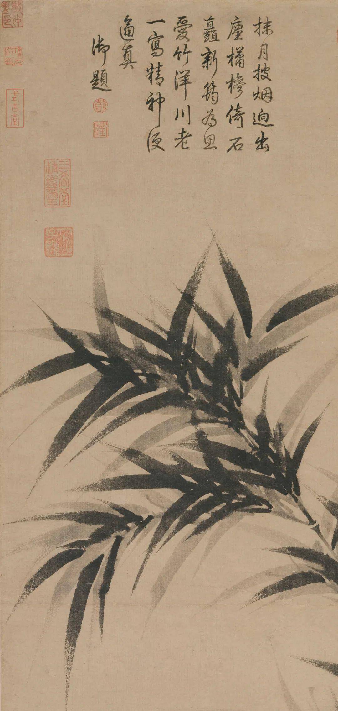 元代柯九思《清閟阁墨竹图》翠竹的傲骨情节 踏歌行_手机搜狐网