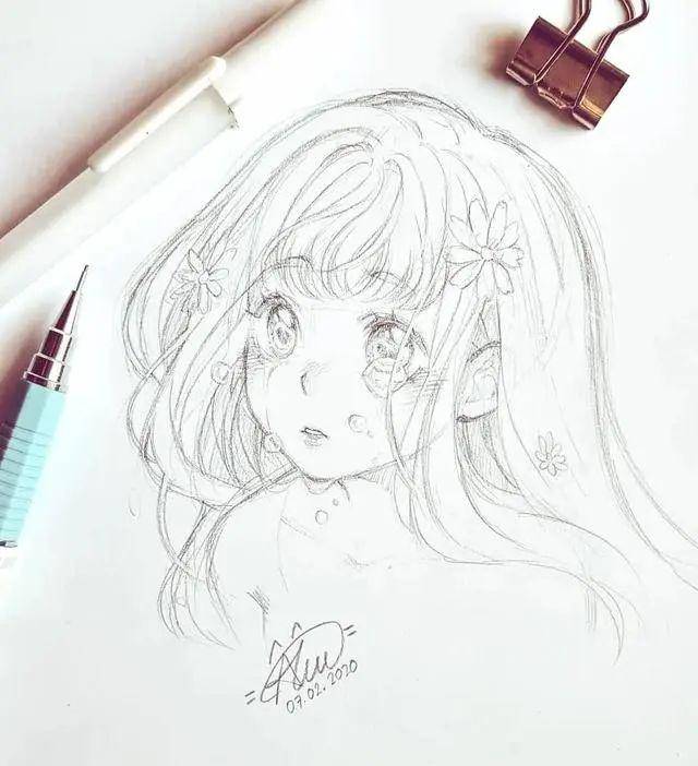 怎么画人物女孩零基础 02856f82073e44409d50917b77f6bed2.jpeg