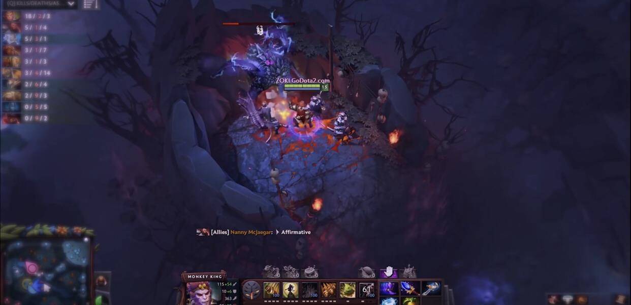 dota2冷知识防御塔仇恨值是400范围大圣a杖单刷肉山