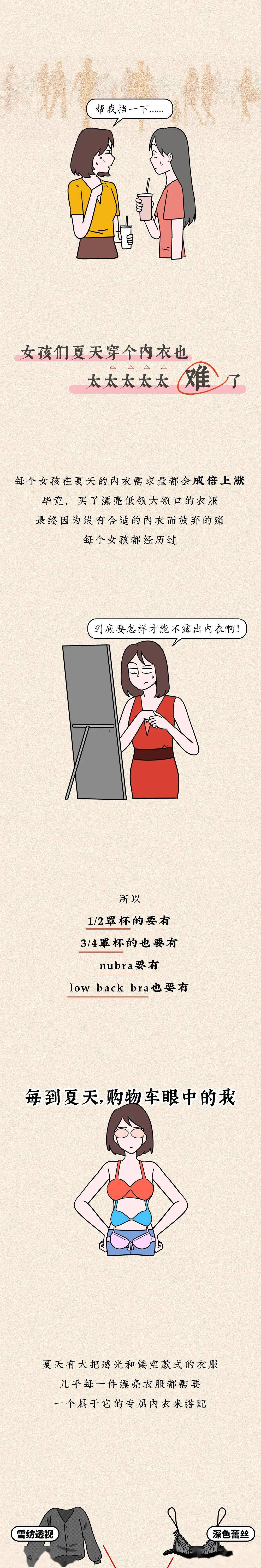 不！想！穿！内！衣！（男生禁入版）