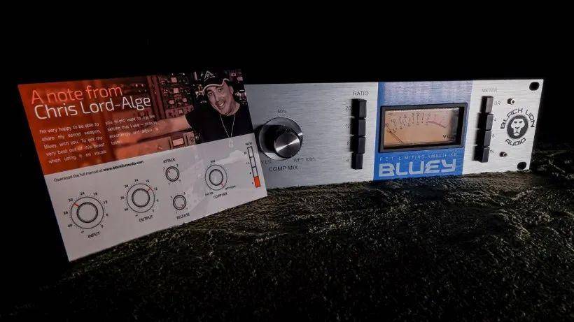唯一真正完全再现传奇混音师CLA工作室中1176型压缩器的硬件—Black Lion Audio Bluey黑狮蓝脸使用使用教程技巧插图9