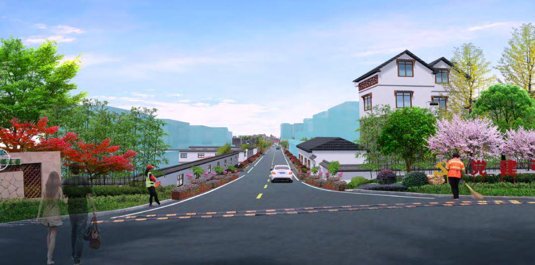 美丽乡村丨涉及道路,设施,空间,环境风貌提升,改造后的春园村太惊艳!