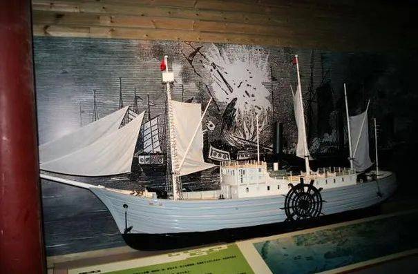 宝顺轮假想模型图美国内战期间南方联邦的蒸汽动力明轮军舰1836年