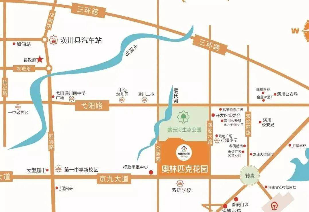 两个项目均在开发区, 紧邻京九大道,迎宾路(g106),弋阳路,312国道