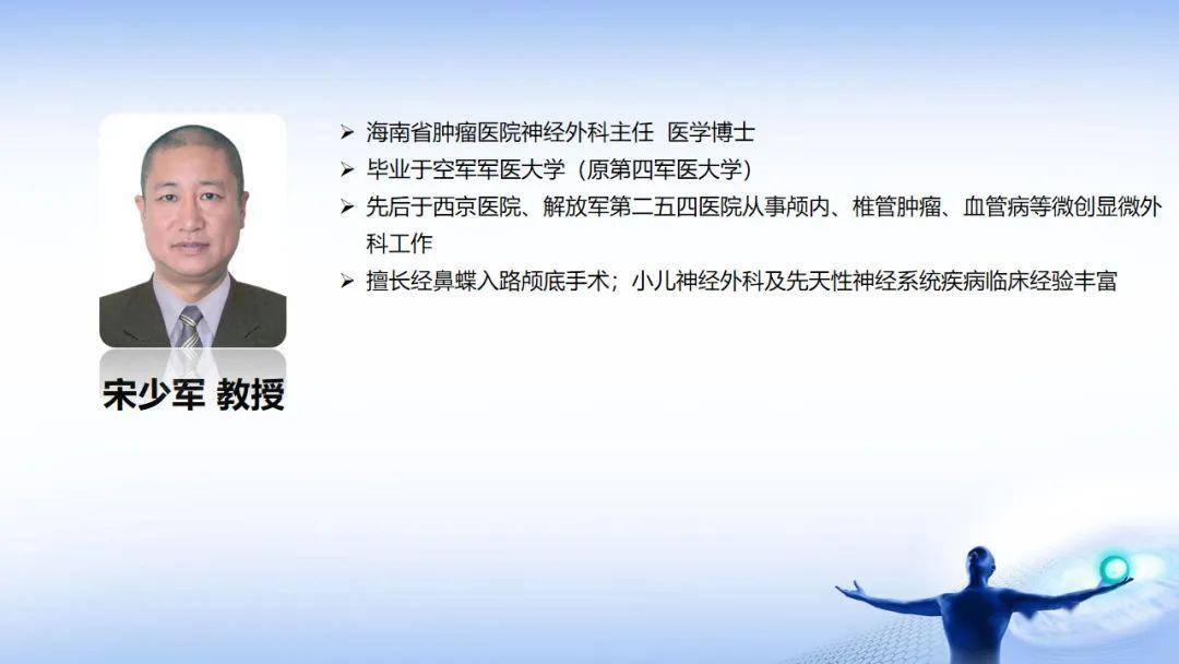 神经外科:吴安华,张峰,张文,程鹏,程文,范广明教授 放疗科:李光,乔俏