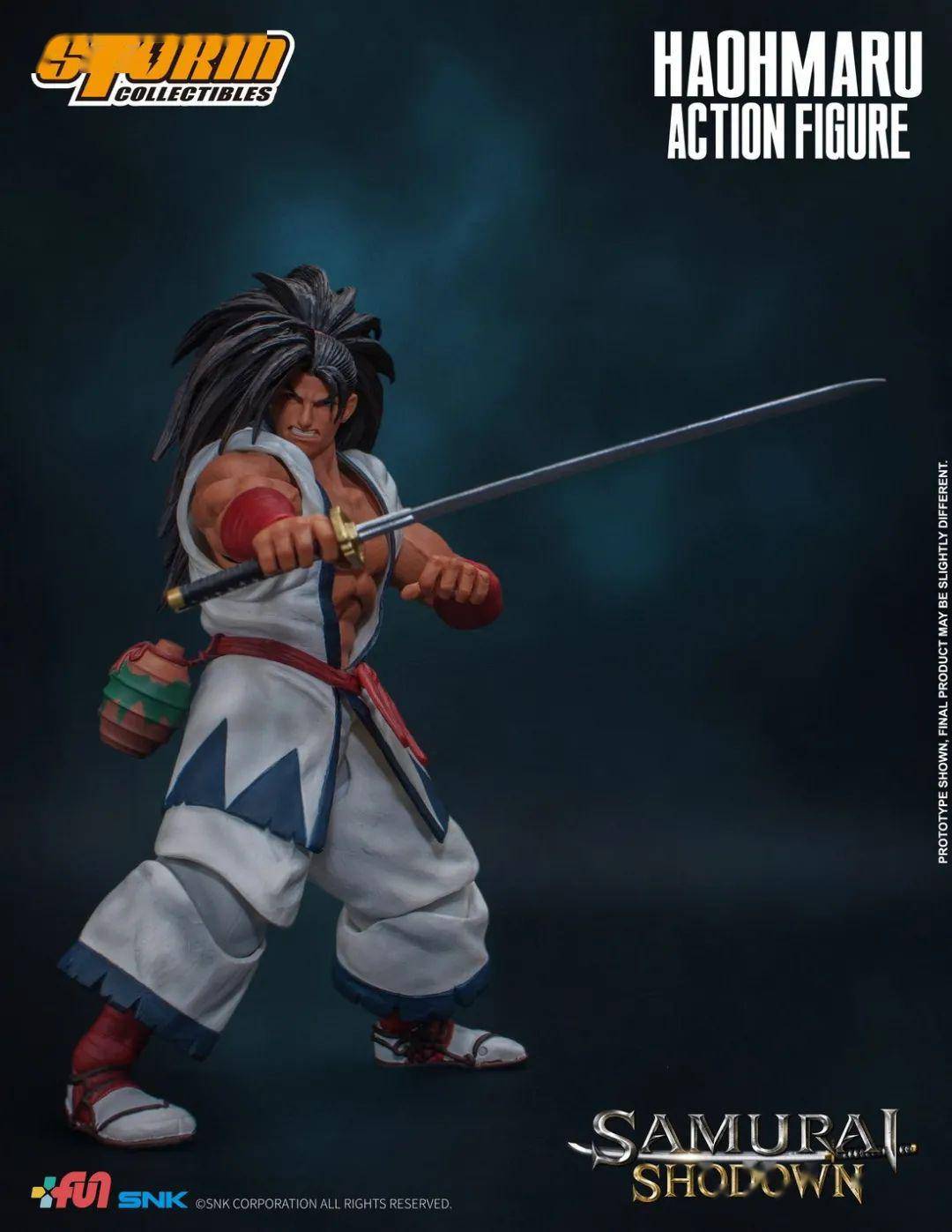 新品预定～storm toys 6寸 侍魂系列 haohmaru 覇王丸 可动人偶