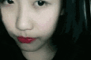 爆笑gif:姑娘你已经突破天际啊