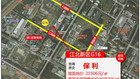 降温！刚刚江北核心区土拍，地价最高降1927元/㎡