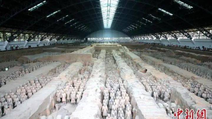 秦始皇陵甬道被人挖开过,有可能是项羽干的吗?