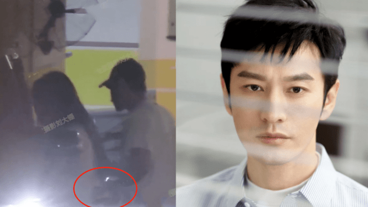 黄晓明和女生看电影被拍到撞脸baby,是真的吗?
