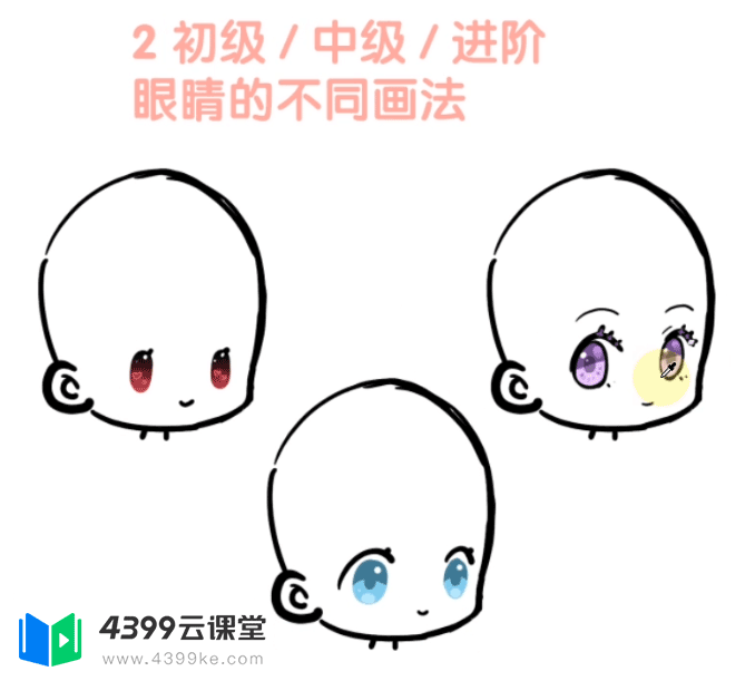 q版人物的眼睛怎么画?丨板绘教程