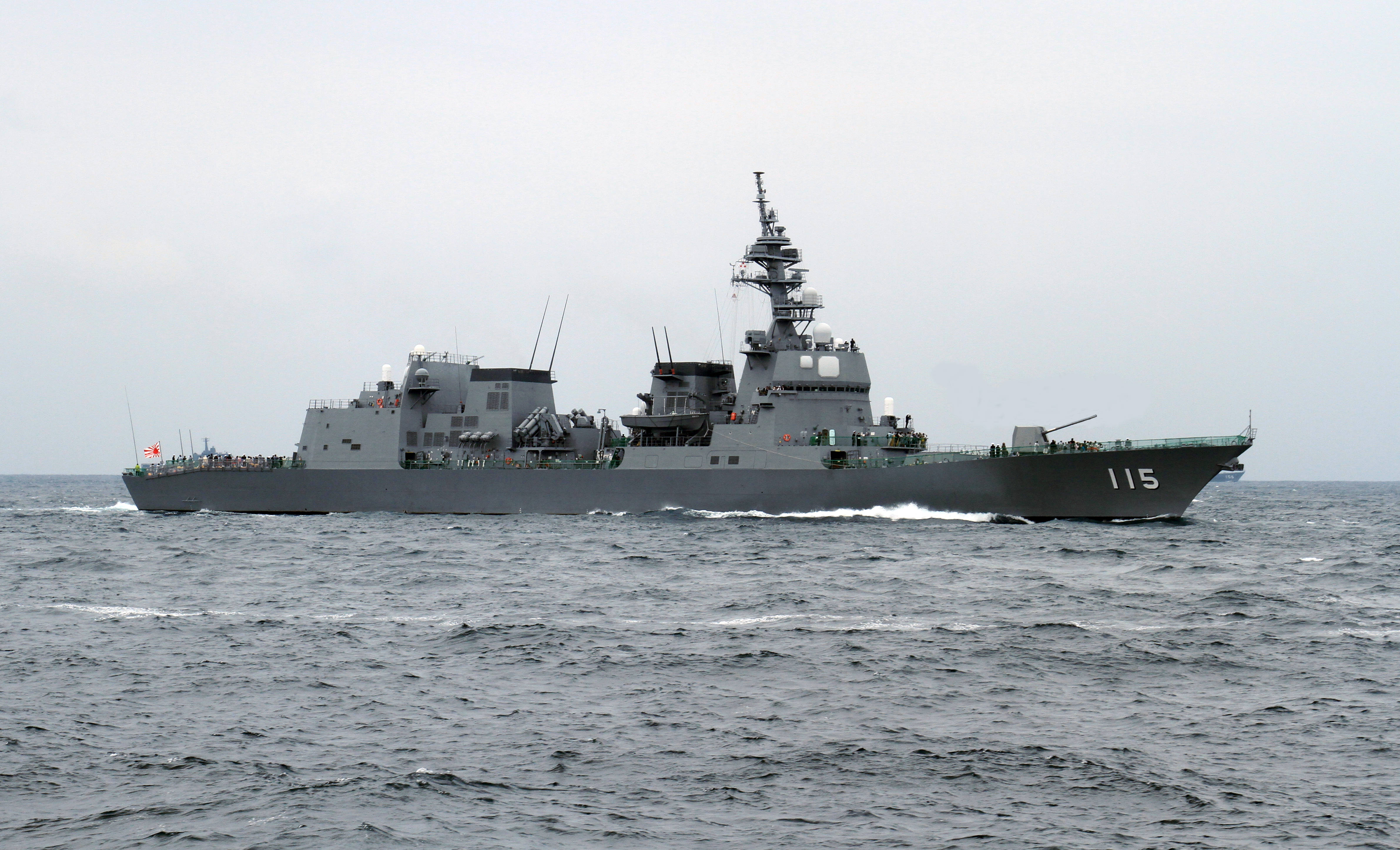 世界护卫舰鉴赏15日本秋月级护卫舰