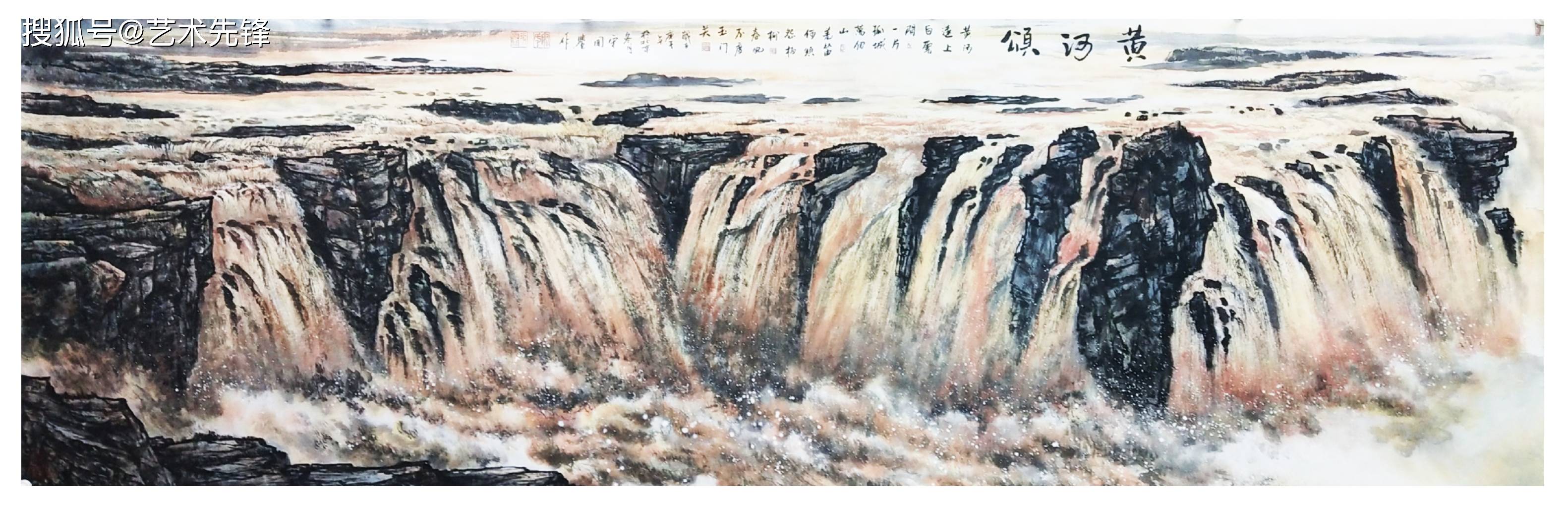 艺术先锋:宋闻鉴山水画作品"动人心魄,沁人心扉"