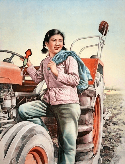 一组老年画:记录五六十年代中国人的幸福生活
