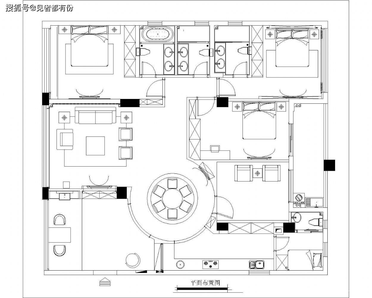 平面布置图对比