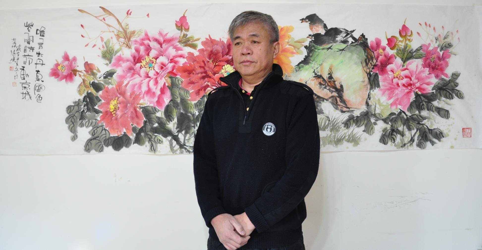著名花鸟名家杨慧鹏--河南省美术家协会会员