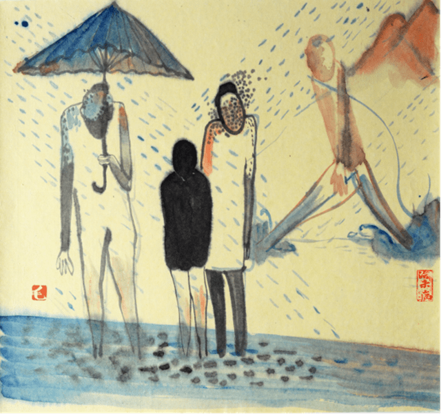 风雨同舟-优画网驻站艺术家[雨]主题作品线上展2