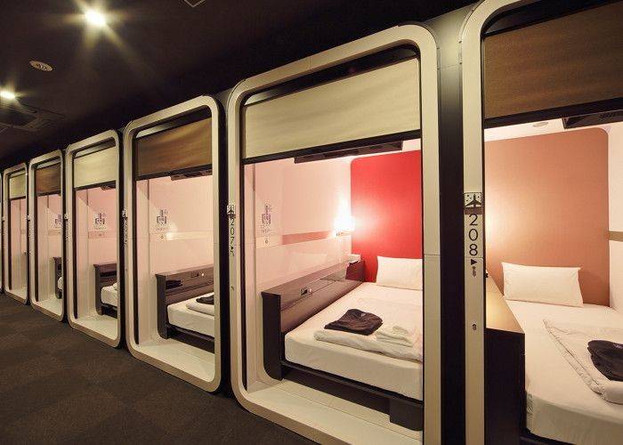 东京和大阪最好的酒店:日本胶囊酒店