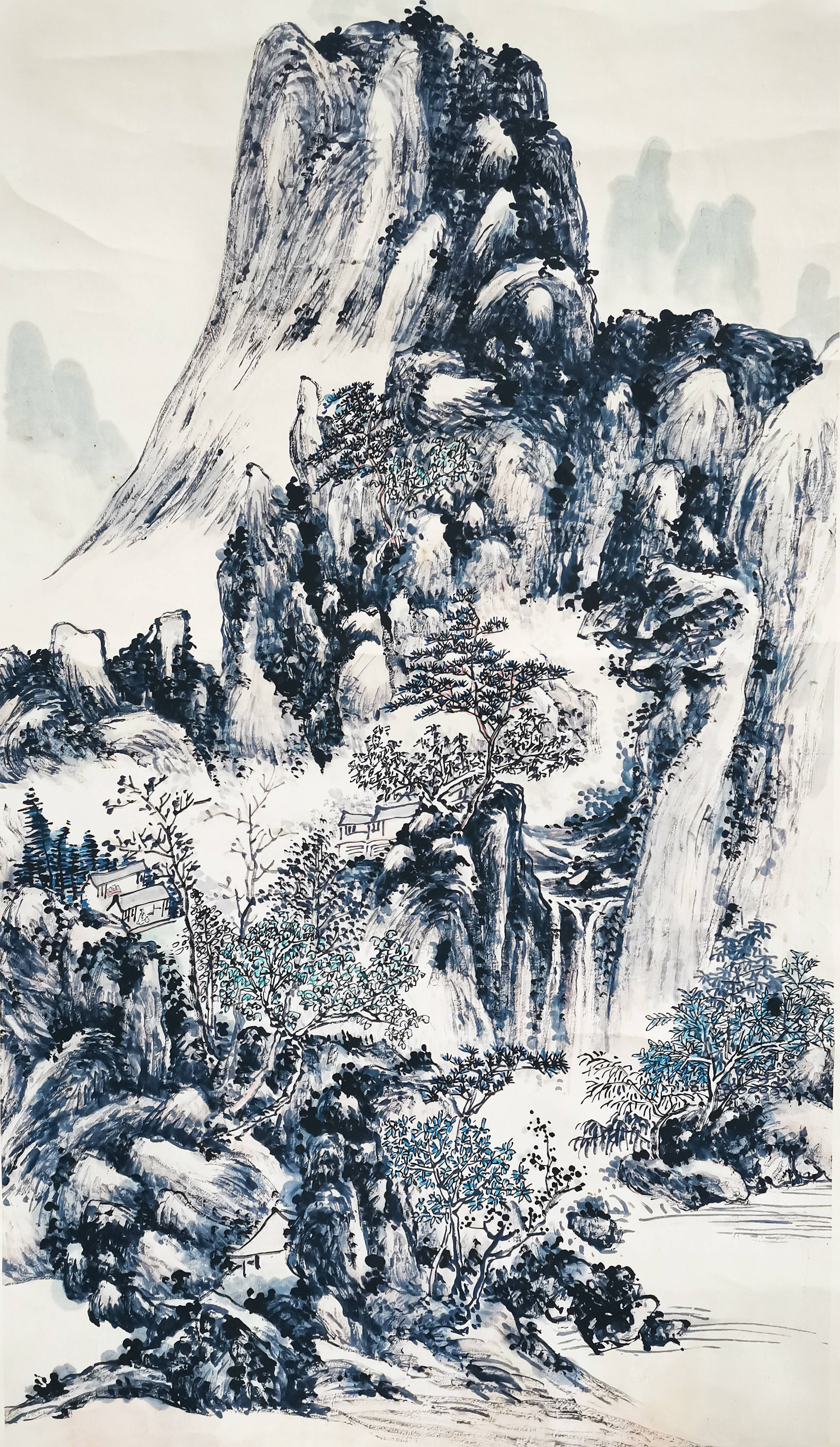 藏品鉴赏|黄宾虹《山水画》