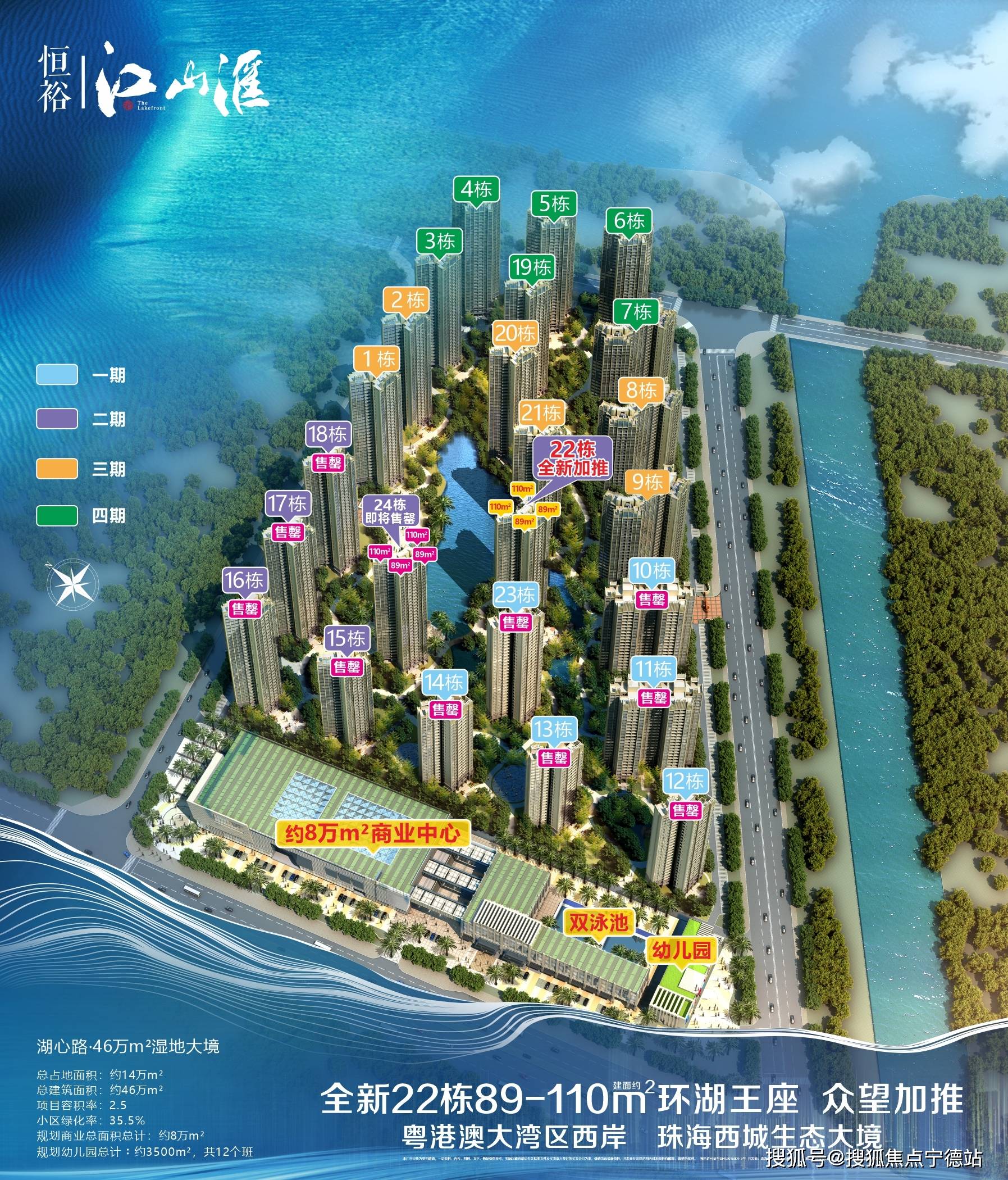 湖心路主轴 珠海火爆楼盘 恒裕江山汇为什么卖得这么好?