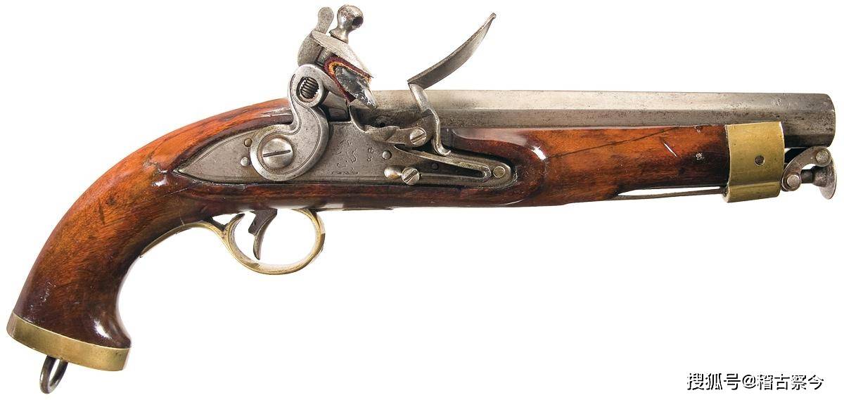 1722 年首次推出的英国陆地模式是一种滑膛,燧石锁,枪口装载的步枪.