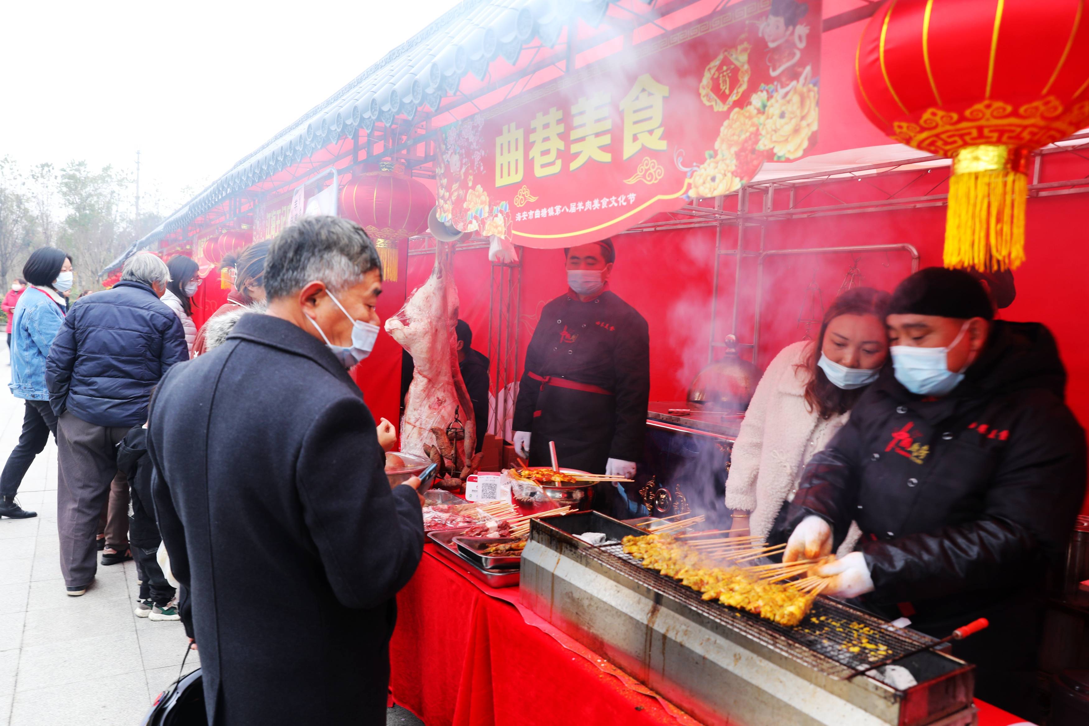 以羊为媒经济唱戏海安市曲塘镇羊肉美食文化节4年签约亿元项目70多个