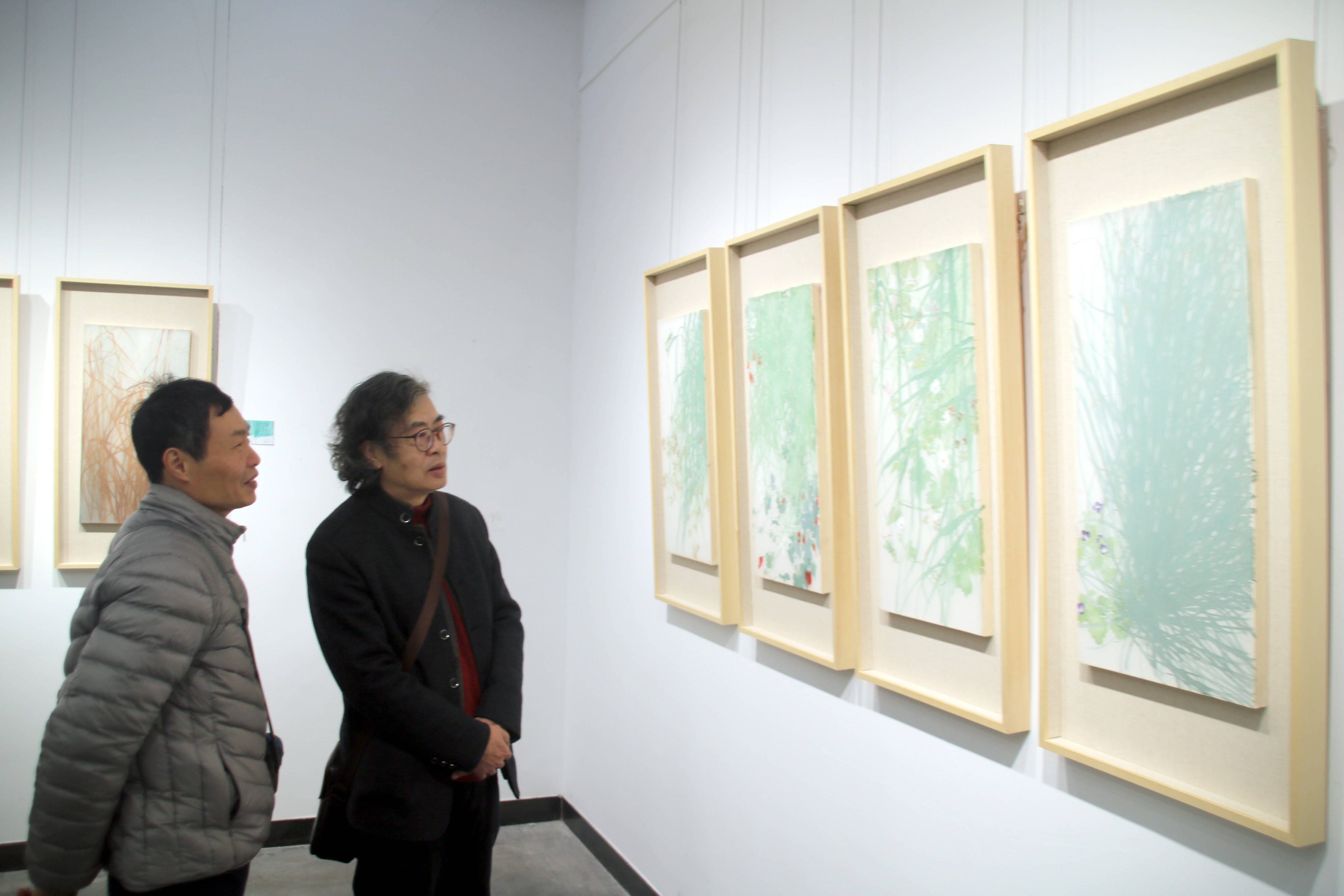 新绿初萌春意浓芳华李恩成中国画作品展在苏州开幕