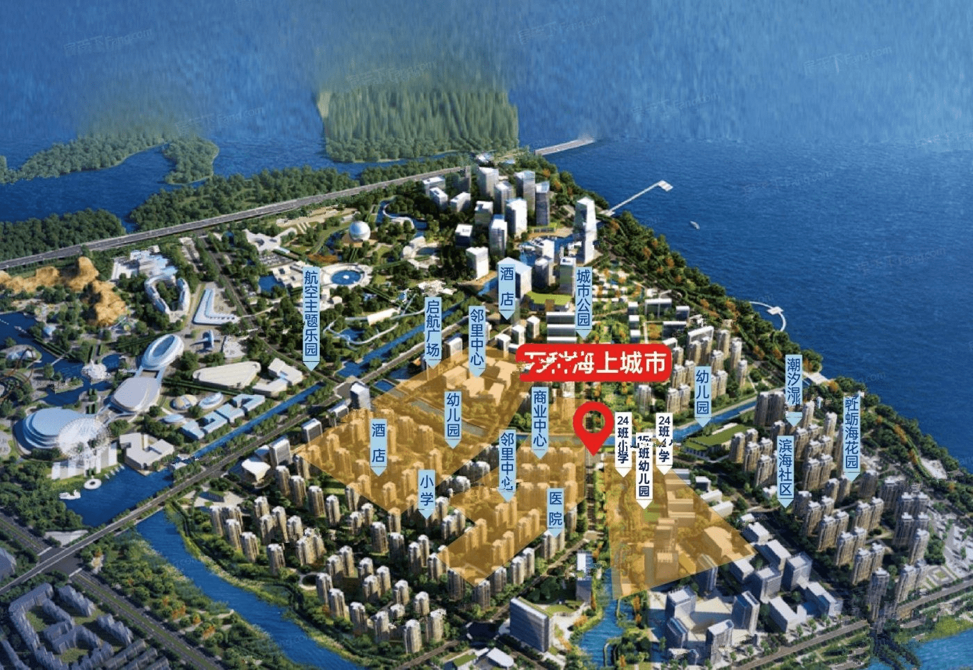 珠海万科海上城市房价(23000元/㎡)_滨海_项目_横琴