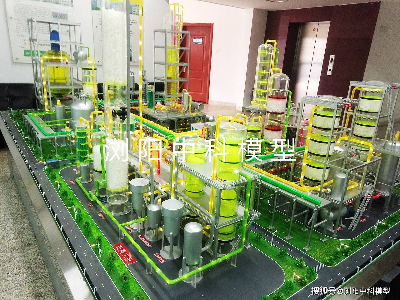聚氯乙烯pvc装置模型