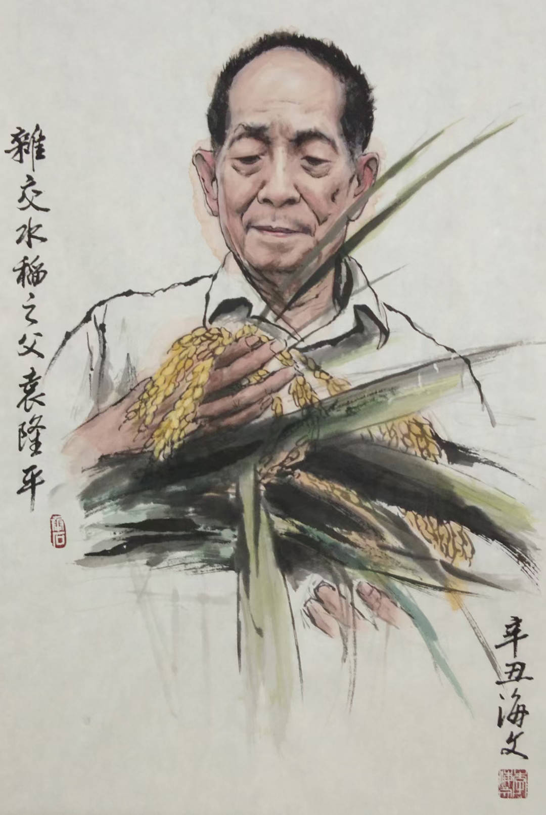 实力派人物肖像画家唐山李海文先生做品集（一）