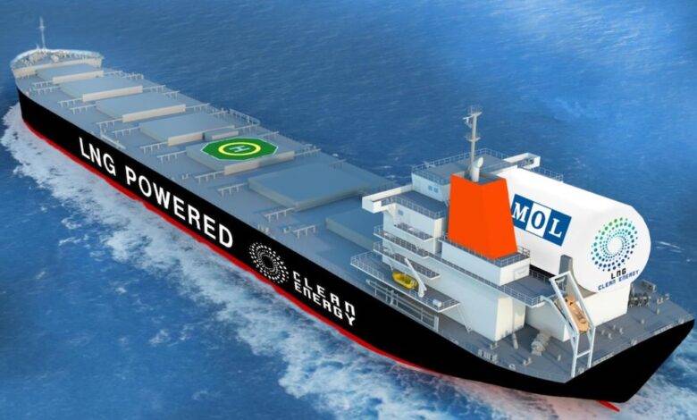 商船三井在大岛造船订购1艘LNG驱动散货船
