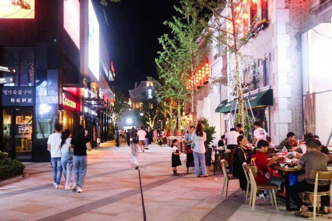 路桥区各街道GDP_街道图片夜景
