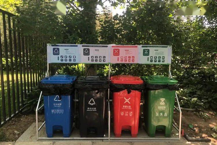 海淀园林有你有我垃圾分类新时尚绿色文明我先行