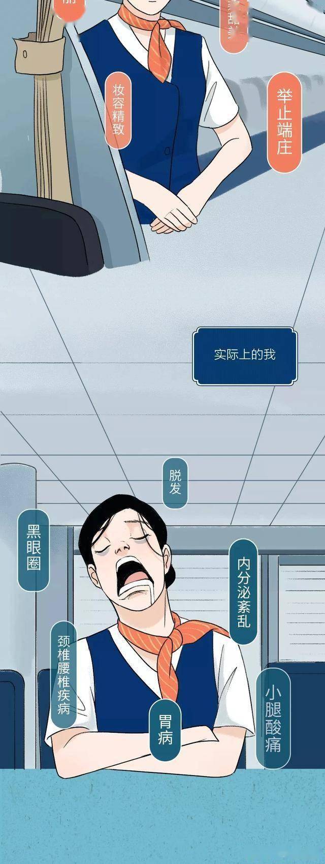 漫画空姐的真实生活曝光